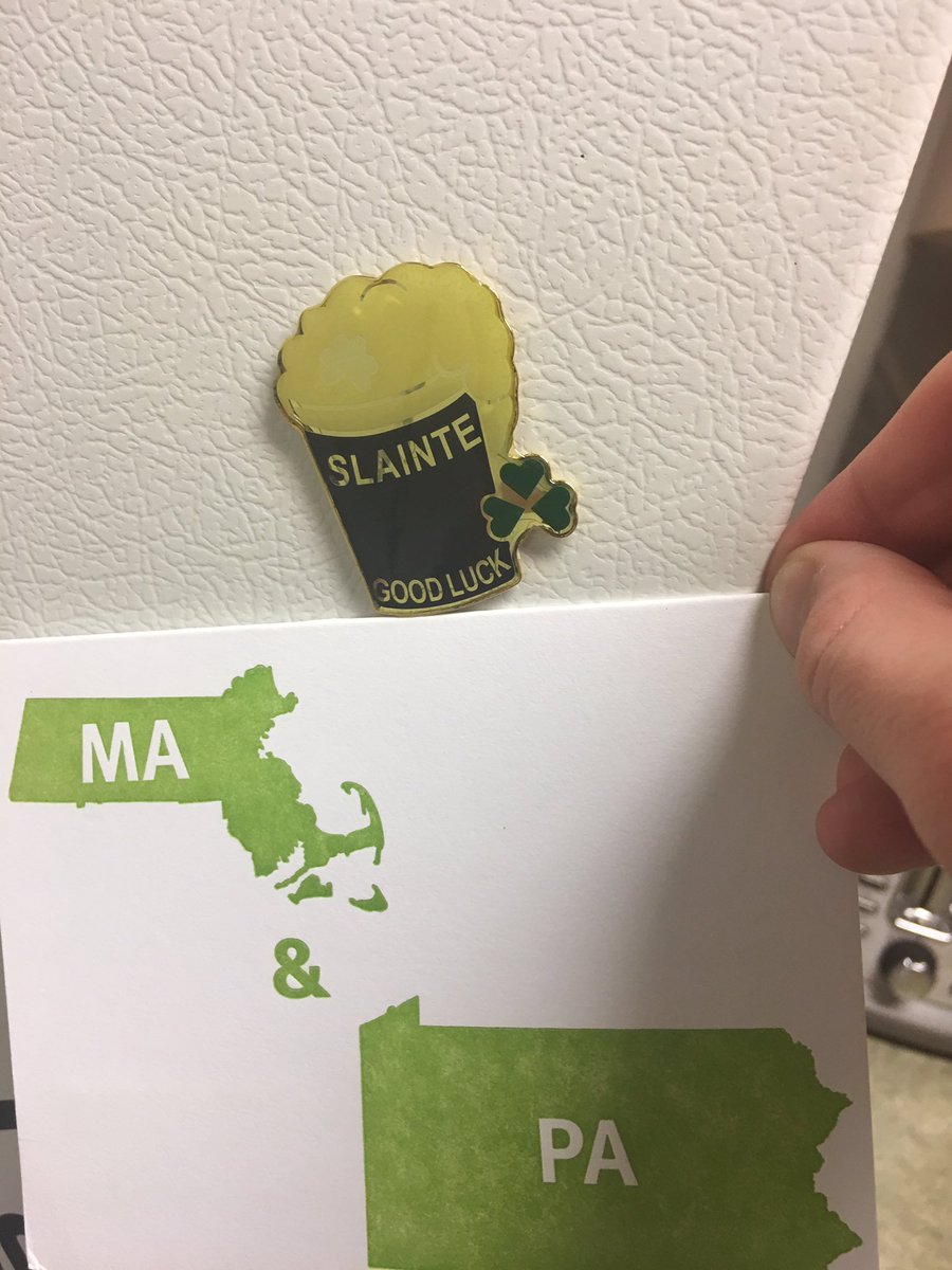 dobrien85's tweet image. Loving my gift from @DiscoverIreland @MrsPatsos thank you so much!! #NeedLuck