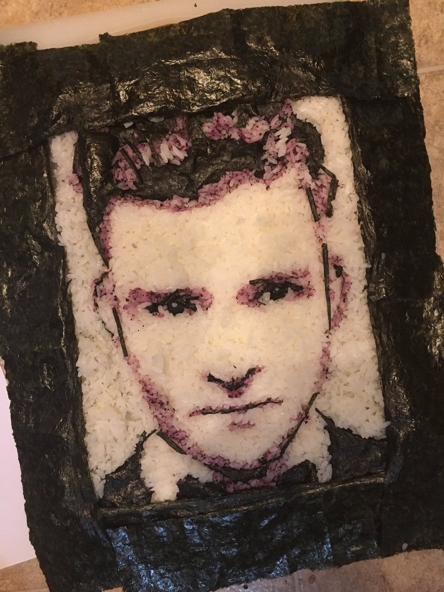 SushiCharacters's tweet photo. @jtimberlake sushi #sushi #foodart #celebritysushi #jt #justintimberlake #timberlakeandchill #rice #seaweed #sushiseasoning #🍣 https://t.co/EvkaGMk9lj