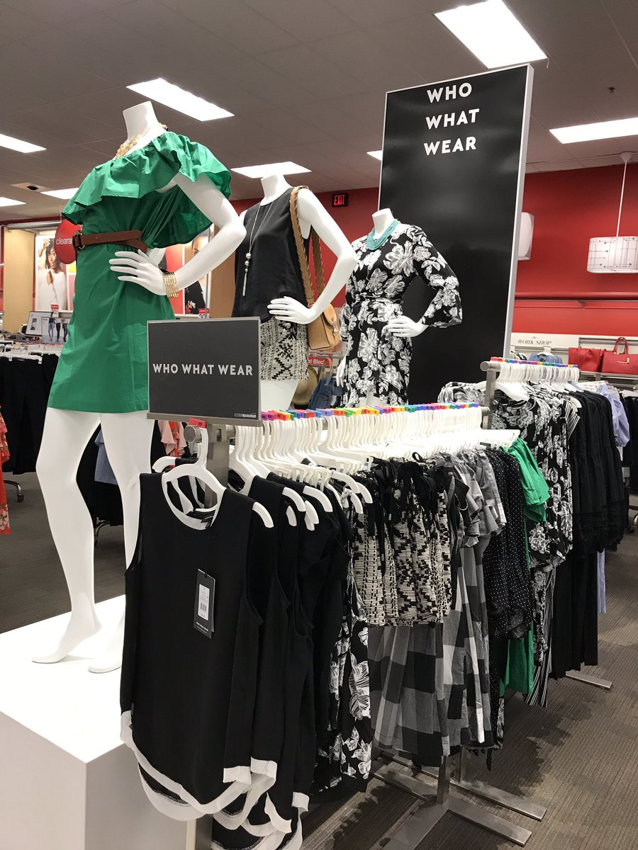 beaattarget's tweet photo. New merchandise for Who What Wear👗👚👡#VMTLStyle #1869 #DanielJedi #TargetRedlands. https://t.co/O7e0tsEk92