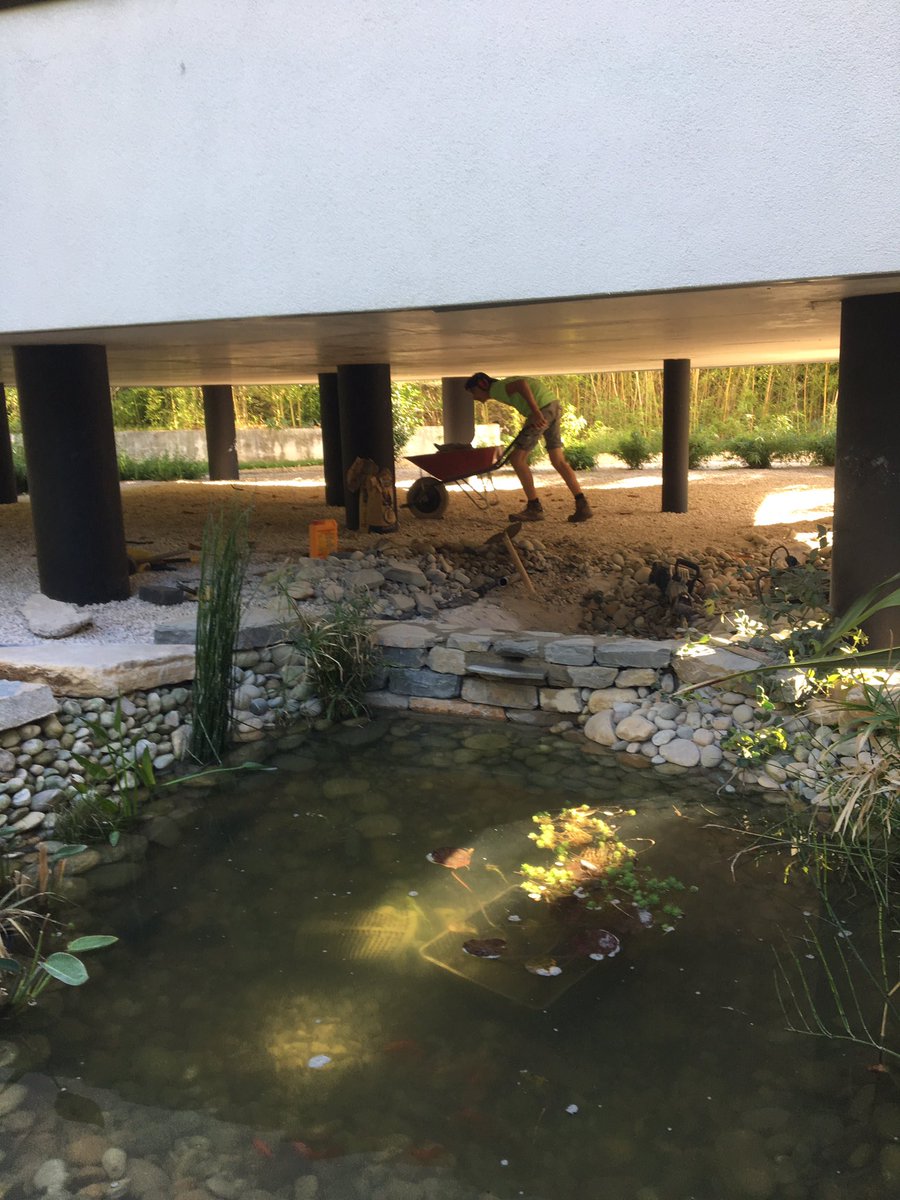 AngleVertPaysag's tweet photo. #Aménagement d'un #bassin naturel avec les éléments maçonnés💧#callade #muret #cascade #AngleVertPaysage https://t.co/KyveQJFpvB