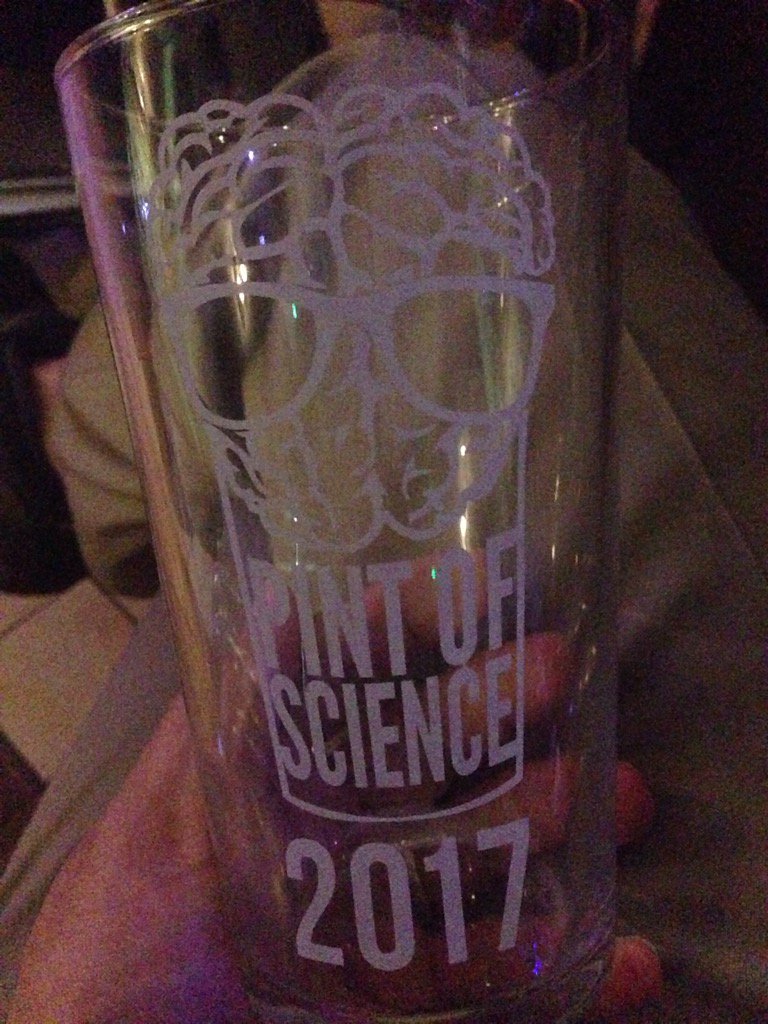 poshakgandhi's tweet photo. @pintofscience I might not be sober enough to answer questions at the end of the evening! https://t.co/FCyk4vyumL
