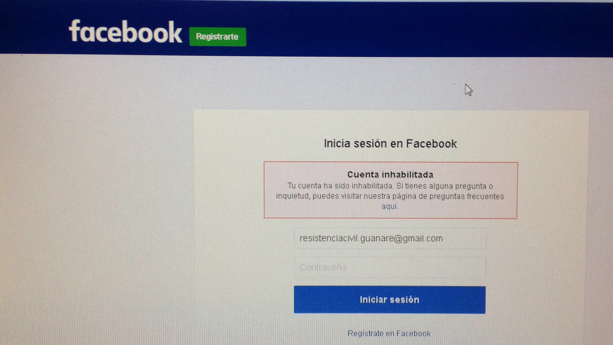 Regresamos a pesar del bloqueo temporal en Facebook... la dictadura no quieren que sepas lo que esta pasando en #venezuela #ResistenciaVzla