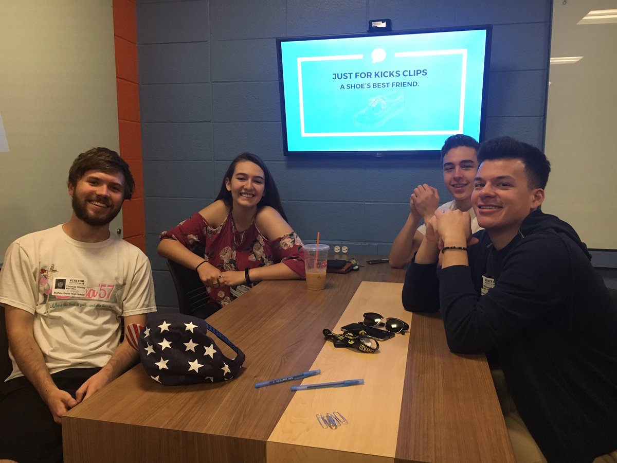 Love how <a href="/HoodieHoop/">Hoodie Hoop</a> <a href="/District214/">District 214</a> <a href="/BG_Bison/">BG_Bison</a> alums come back to watch the 2017 pitches <a href="/incubatoredu/">INCubatoredu (from Uncharted Learning, NFP)</a> <a href="/BGHSPrincipal/">Jeff Wardle</a> <a href="/bott_jeff/">Jeff Bott</a> #onebg