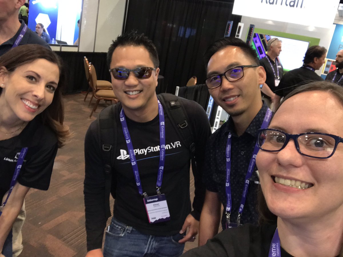LAComKim's tweet photo. Love meeting current students with @colettemwl at #InteropITX #vegas. Been great to meet so many! https://t.co/dNr8VUg4F5