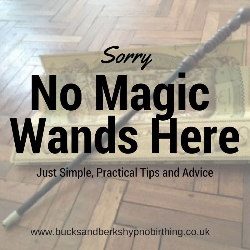 🔮 no #magic wands here! #Hypnobirthing is logical, simple, practical and effective birth preparation #birth #baby #pregnancy #prego