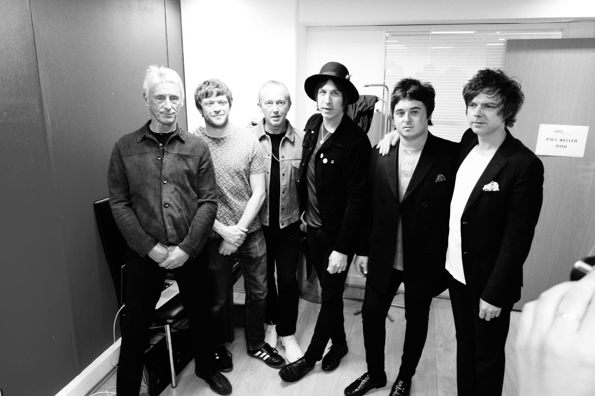Crew in the area 👊#paulweller #laterjools
