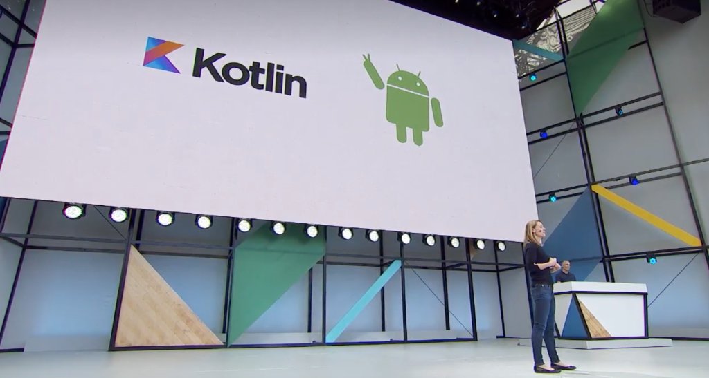 AndroidDev's tweet image. Android is now supporting the Kotlin programming language, in addition to the Java language and C++.  Watch live: google.com/io