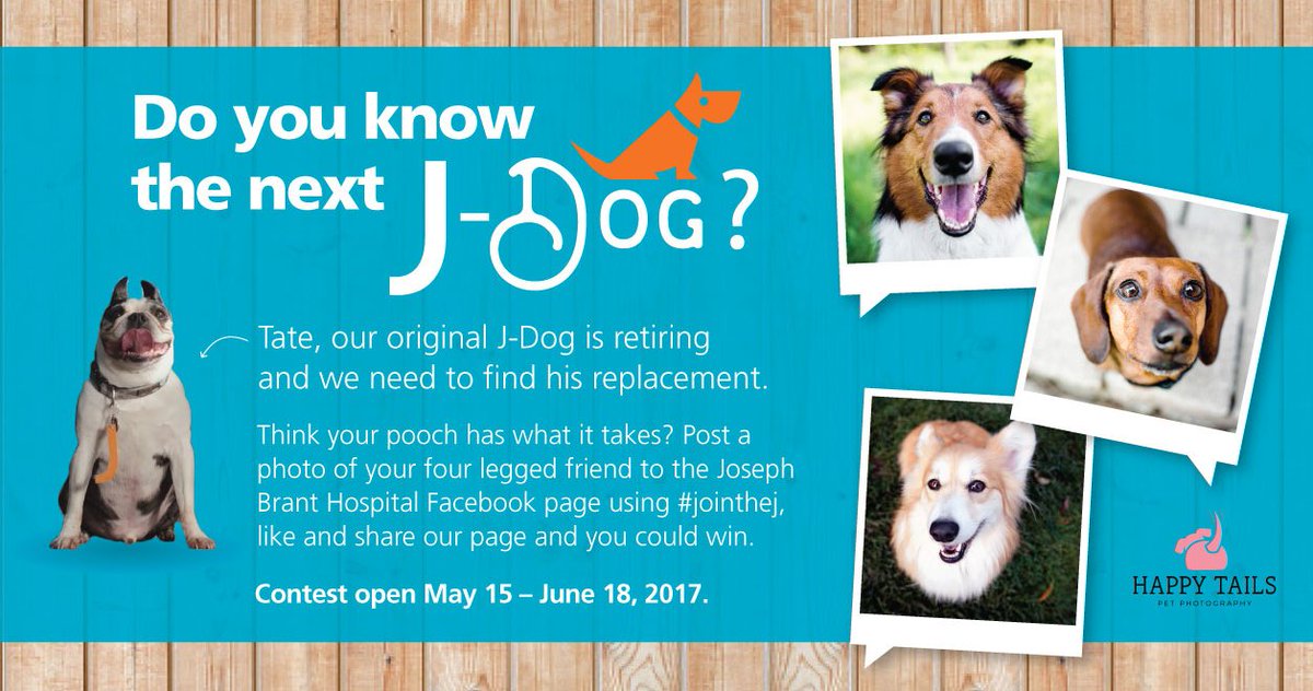 Jo_Brant's tweet image. Do you know the next J-Dog? Enter our contest today for a chance to win! bit.ly/2qSAylP #jointhej #BurlON