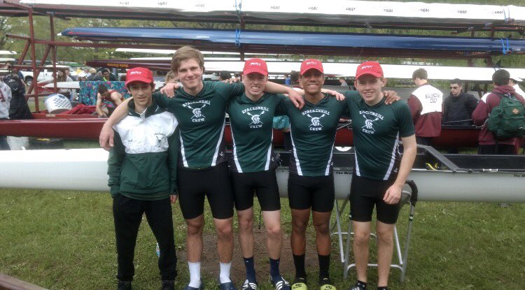 SpackSports's tweet photo. The Varsity 4 boat will now compete against teams from across the country at the SRAA National Championship Regatta on 5/26 in Camden, NJ. https://t.co/Nq2Ewu9WTW