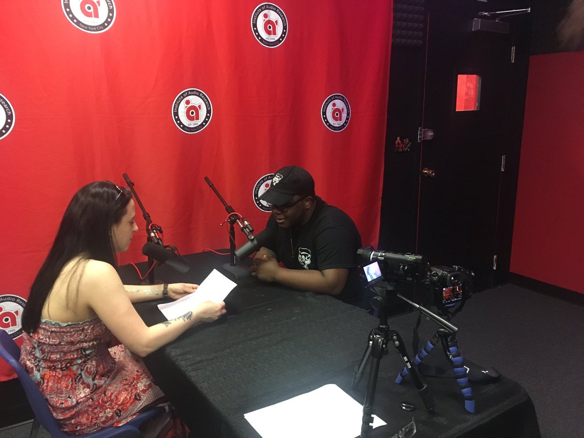 IARRecords's tweet photo. Our 1st interview is happening!!!!@AlexMuffinn is interviewing the one and only @NovaMandarke #iarrecords #novamandarke #hiphopartist #nyc https://t.co/tmqFwqFfbr