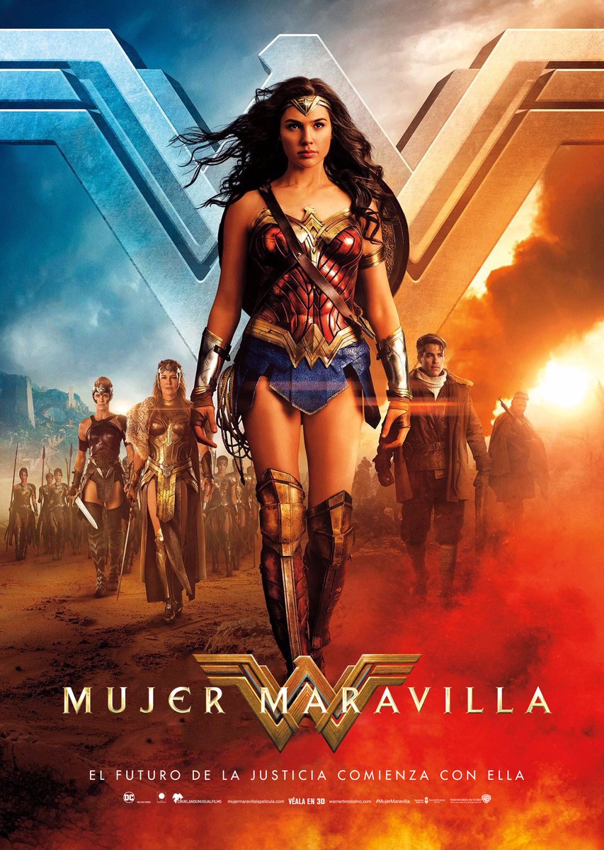 CINEMAS on Twitter: "E S P E C T A C U L A R Nuevo póster de #WonderWoman  #MujerMaravilla. ¡RT si te gustaría tenerlo! #NosApasiona… "