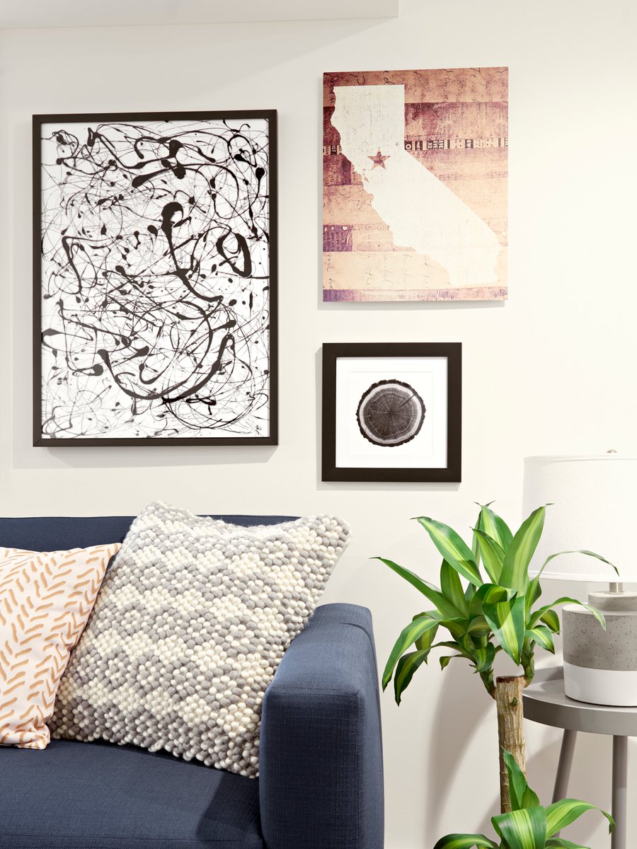 Wayfair's tweet photo. Cali vibes meet down-home #country comfort in country singer @camcountry's #wayfairroomover! Tour this #cozy space: https://t.co/jwmEVULU6N https://t.co/CGzgCNP0rO