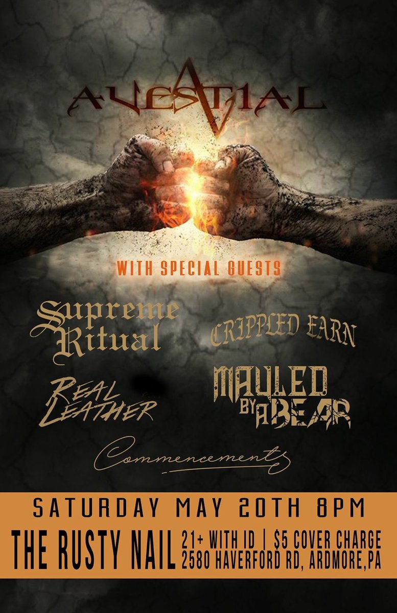 This Saturday! Come out PA!