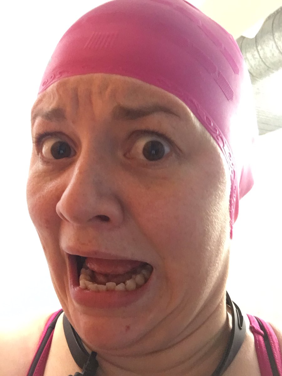 TriAbleOrg's tweet image. First one-to-one class in the main pool, and @HannahPopsy can barely breathe. Long way to go... #PopsyLearnstoSwim @SuperheroTri