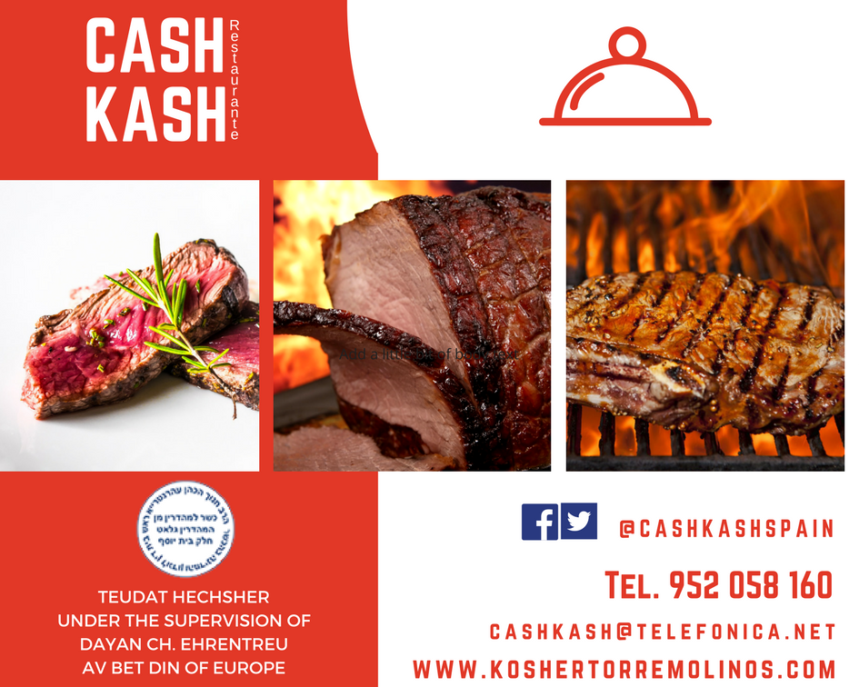 CashKashSpain's tweet photo. ESPECTACULAR #CARNEKOSHER EN NUESTRO #RESTAURANTE DE #TORREMOLINOS. https://t.co/oJGlUziiyL