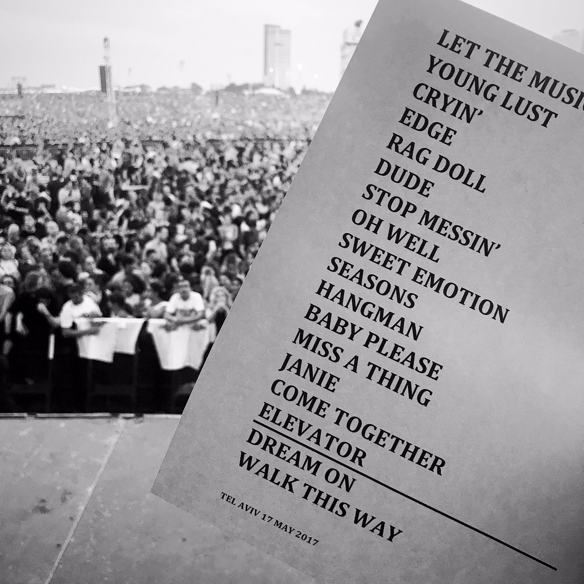 Thank you Tel Aviv! 🇮🇱

Next stop: The Black Sea Arena in Batumi, Georgia on Saturday May 20th. See you there!!

#AeroVederciBaby!