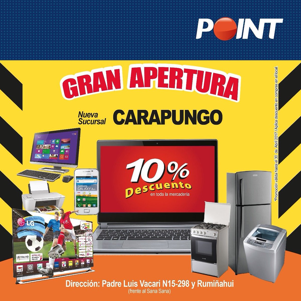 Almacenes POINT tweet media