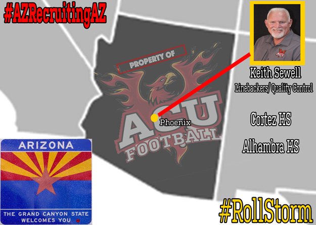 firestormfb's tweet photo. @sewell_keith is heading to #CortezHS & #AlhambraHS today! Whose joining the quest for a #ThreePeat ? #AZRecruitingAZ #RollStorm https://t.co/EmlkxReJhH