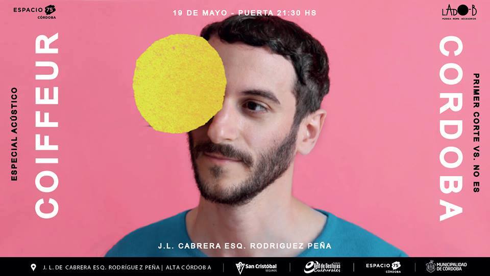 Espacio75's tweet photo. Este Viernes @coiffeurclub  en #Espacio75Córdoba, presentando "Primer Corte Vs. No es"  //  +Info: https://t.co/eK3JNBCthZ https://t.co/Pqzg2024oa