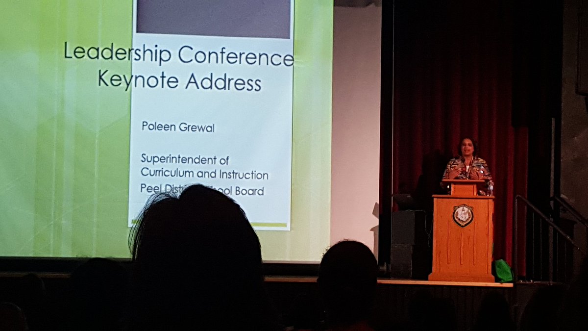 MsMa8's tweet photo. @PeelSchools @poleen_grewal Wonderful and inspirational speech at Leadership Conference. https://t.co/uPuHgqBYIm