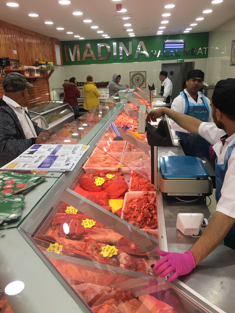 #Congratulations #Medina new #shop opened today #butchers #HALAL #meat #lamb #chicken #farmshopuk #foodequipment