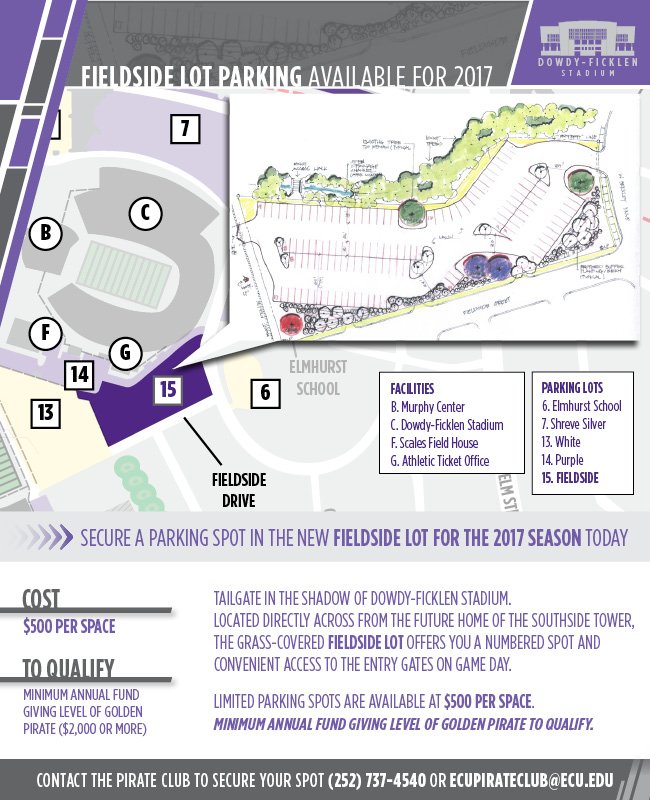 Ecu Pirate Club On Twitter Tailgate In The Shadow Of Dowdy Ficklen Stadium Secure Your Spot In The Fieldside Lot For The Upcoming Football Season Call 252 737 4540 Https T Co Lvfrkd8lbl Ecu Pirate Club On Twitter Tailgate In The Shadow Of Dowdy Ficklen Stadium Secure Your Spot In The Fieldside Lot For The Upcoming Football Season Call 252 737 4540 Https T Co Lvfrkd8lbl