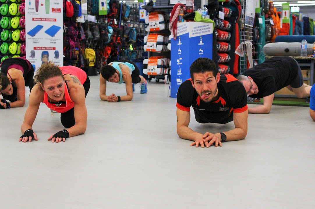 SartrHardCross's tweet photo. Très très bonne session d'entraînement 5 mai. Promis la prochaine fois on vient en nombre #wolfteam 610 #forcetraining @Decathlon #herblay https://t.co/7WQh7AQ3BM