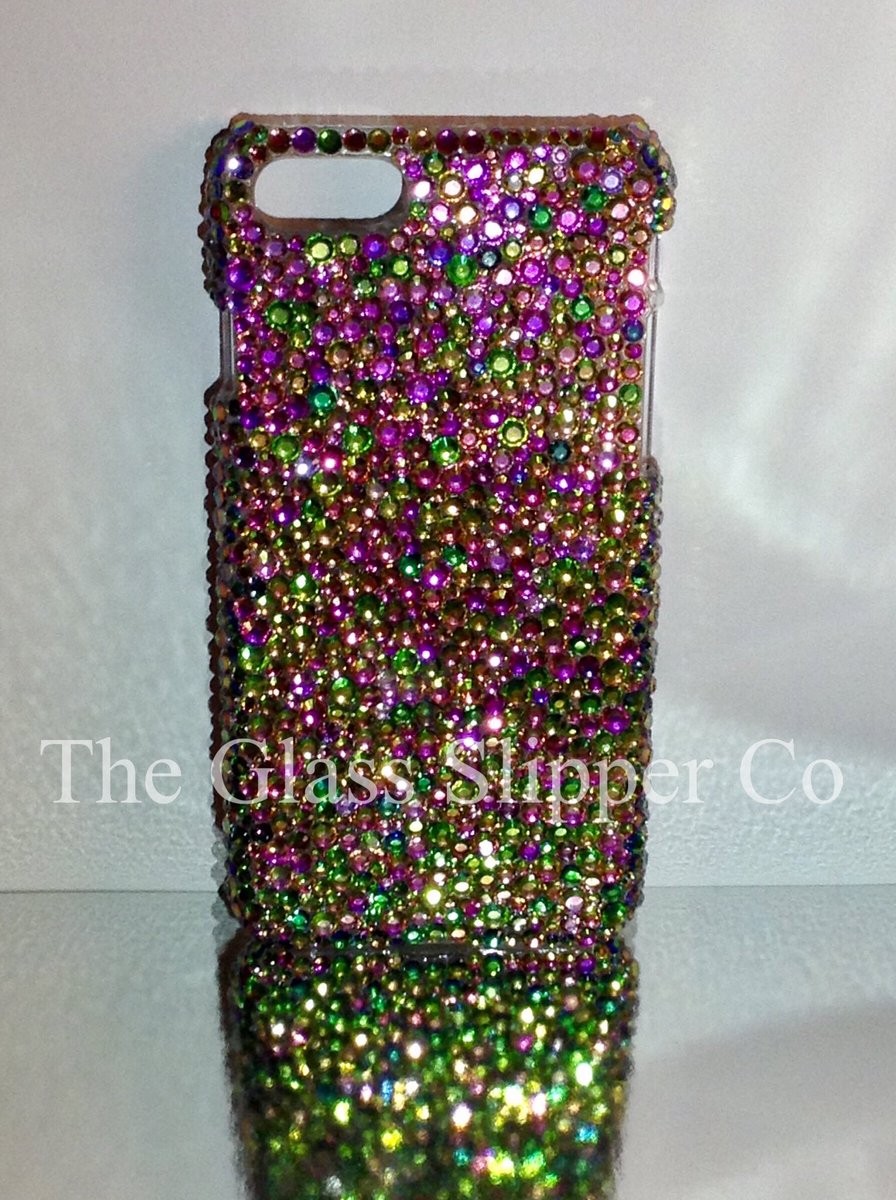 GlassSlipperCo's tweet photo. * N E W  C O M M I S S I O N  *
iPhone 7 hard case hand encrusted in 'Rainbow AB' #mermaidvibes. I'm a little bit in ❤️ with this one! https://t.co/IM3STWrqgC