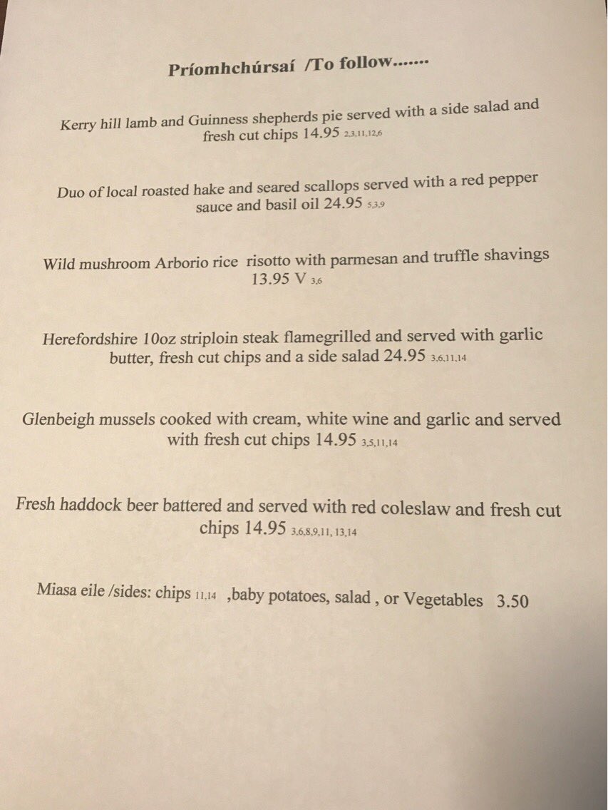 Tosnóidh bia chlár nua ag meán lae amarch! Féach ar na pictiúir thíos! #WildAlanticWay #Food #Hotel #Ballyferriter