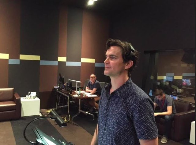 When @MattBomer isn't with his kids or saving the world, he's doing ADR for #TheLastTycoon 
Long Live Monroe Stahr