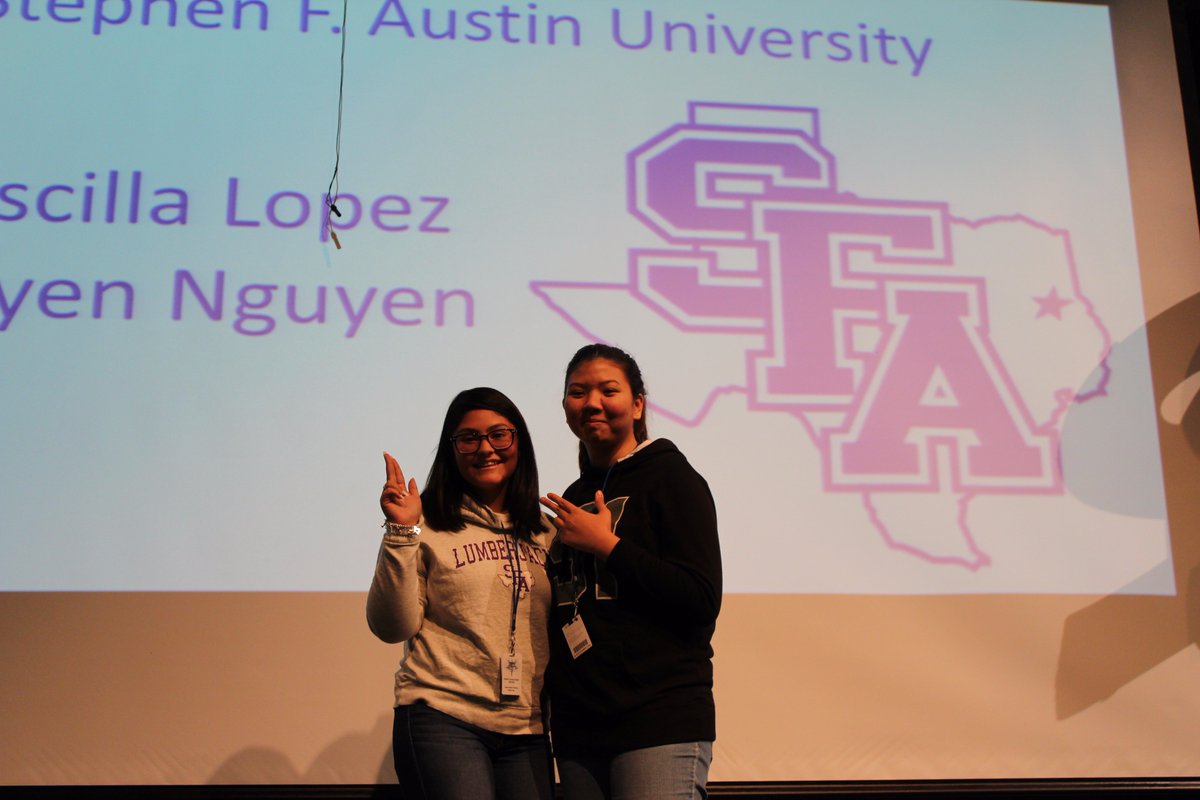 AHSCollegePlug's tweet photo. Future @SFASU Lumberjacks from @AldineSenior! Congrats! #AHSDecisionDay #AdviseTX #AdvisingCorps https://t.co/XFib7AHVIi