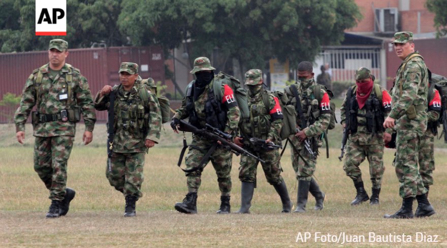 The National Liberation Army (ELN), Colombia's second-largest guerrilla