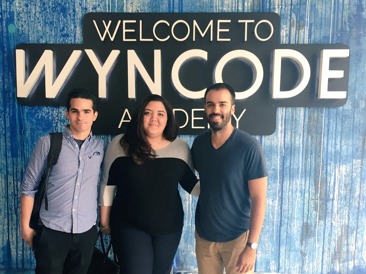 wyncode's tweet photo. @Synechron was in the house today for #Wynterviews 🙌🚀👏📱😁 #Wynwork #LearnToCode https://t.co/kLqBrEwfWE