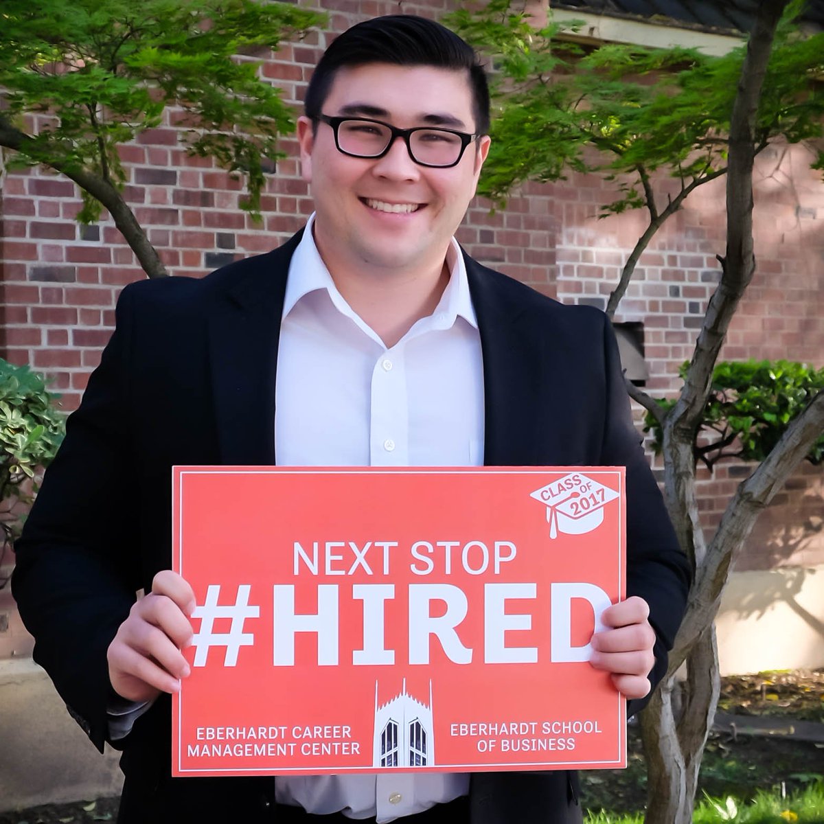 eberhardtschool's tweet image. Way to go #UOPacific17 #BSBA grad Jason McGough who will join @TeslaMotors as a Recruiter #EberhardtProud @DSPLambdaMu @Ruffmcgough
