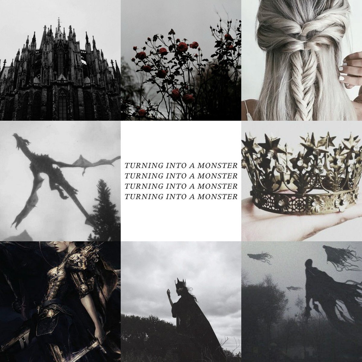 madeline_writes's tweet photo. An aesthetic for my YA Fantasy WIP, #ADAOA. A team of magical misfits tearing down empires, demons from another dimension + lots of dragons. https://t.co/IQdg7EOEMS