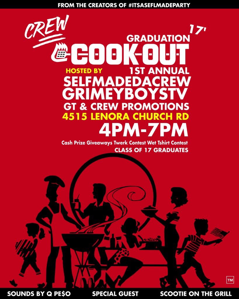 GbtvYee's tweet photo. #CookoutInDaVille https://t.co/cvM55bMRrk