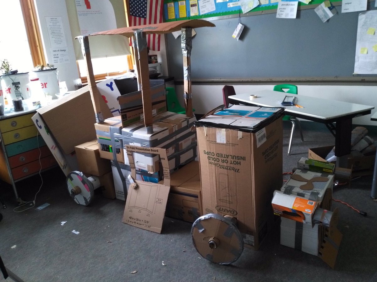 scstein1's tweet photo. #modeltchallenge hs seniors wanted one last "test" before graduating. Holds ~180 lbs in seat https://t.co/NIphcsFIZC