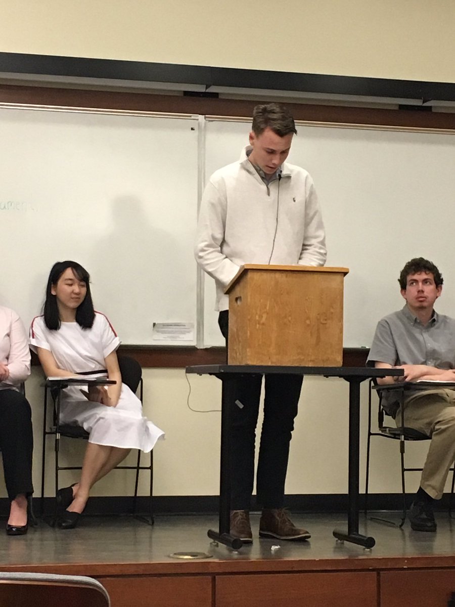 Oliver, debating on the affirmative, claims that if the affirmative's proposal is not approved, lethal gun usage will only continue.