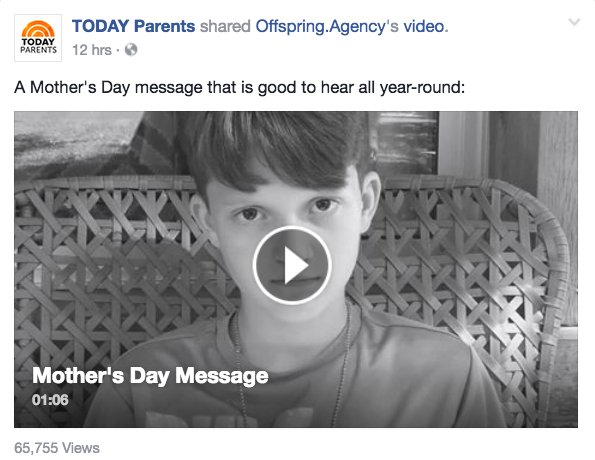 OffspringAgency's tweet image. Thanks for the love @TODAY_Parents! facebook.com/todayparents/p…