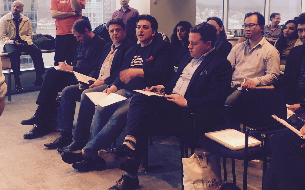 thisisvolition's tweet image. Thanks to the amazing feedback panel @MikeAtFasken @DarylHatton @paul_brassard at tonight&apos;s #PitchCircuit @FaskenMartineau 🙌🏼