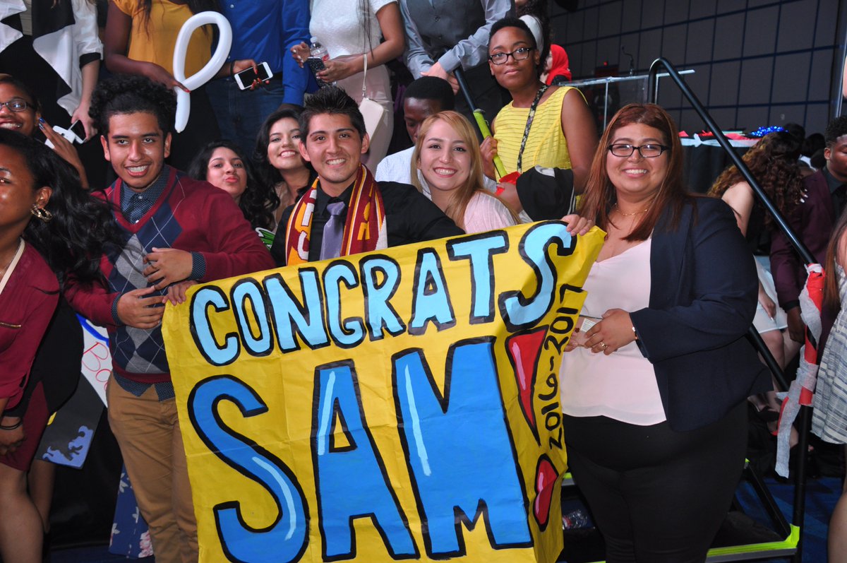 HS_ingenuity's tweet photo. Today it was held HPS Houston-South College Acceptance Pep Rally with a huge success. Seniors showed which college they will be in next year https://t.co/vAJZFsoMRt