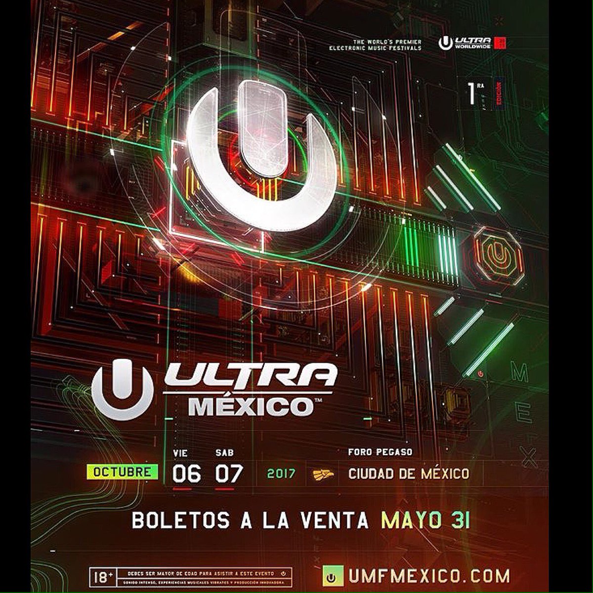 kandibeads's tweet photo. ¡Kandi kids! Nos complace informarles que esto ya es seguro, habemus @UltraMexicoCity #UltraMexico #UMF2017 😍🔝❤️🙏🏻😭 https://t.co/OeHHxFX9iA