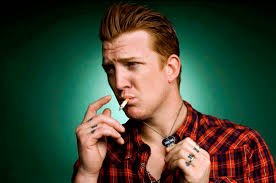 \"Create your own fun!\" Happy 44th Birthday to  Josh Homme (QUEENS OF THE STONE AGE, THEM CROOKED VULTURES, KYUSS) 