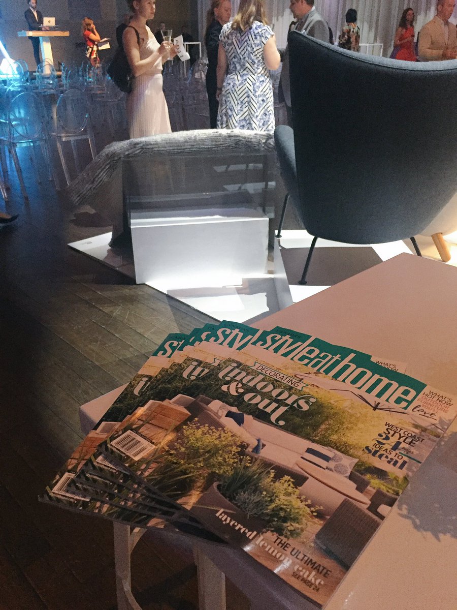 DesignExchange's tweet photo. Big thanks to media sponsor @StyleAtHome! Pick up your copy on the Trading Floor #DXDA17 https://t.co/zh5Hv2xWzv
