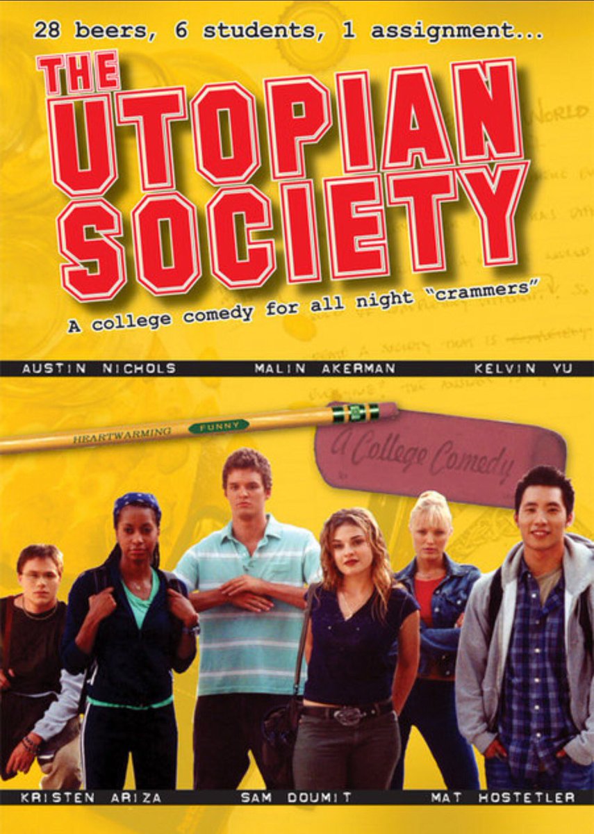 28 beers, 6 student, 1 assignment The Utopian Society will be released soon in China in all network. #film #hollyood #china #distribution