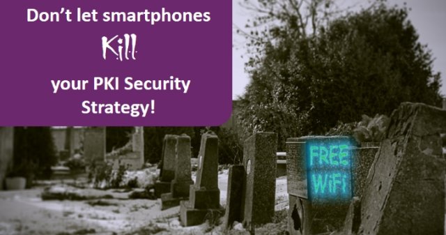 Veracomp's tweet photo. Don't let #smartphones kill your #PKI security strategy. Register now for our May 23rd #webinar: - https://t.co/9gtZgDe7p1 https://t.co/Rrt2KDakNA
