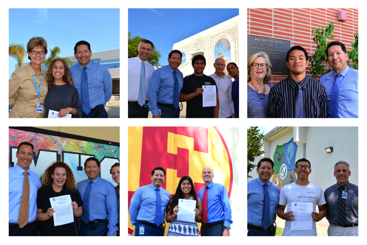 #NMUSD recognizes six seniors as part of the annual Superintendent Character Trait Awards. Learn more at - tinyurl.com/k3xl9ax