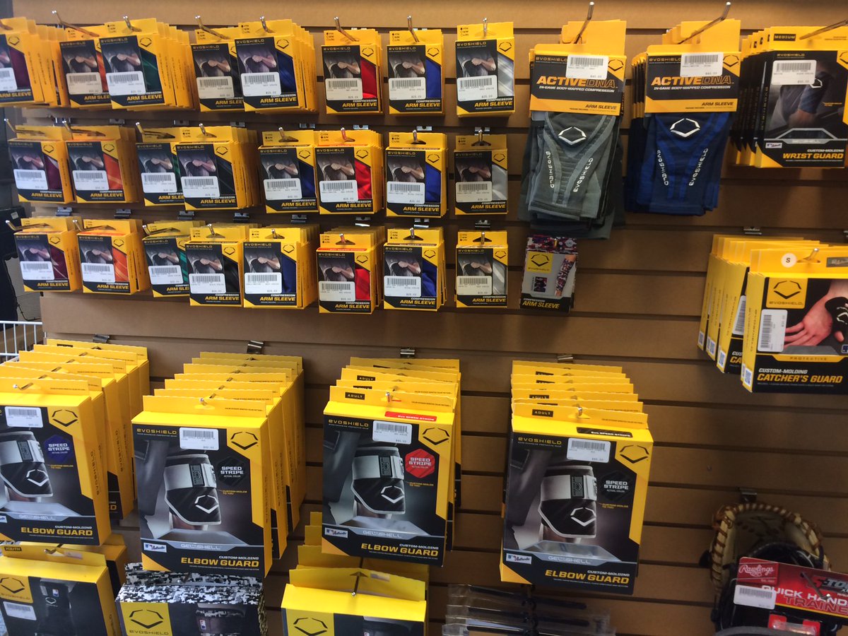 <a href="/EvoShield/">EvoShield</a> products have arrived <a href="/SportsExchange/">The Sports Exchange</a>!  All the gear you need for Youths and Adults. #EvoShield #SpeedStripe #BringtheHEAT