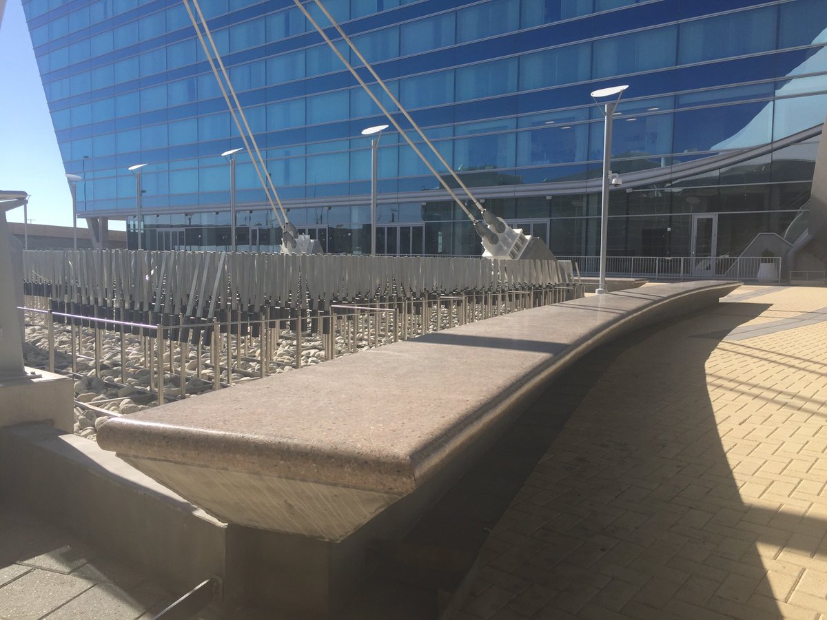 EandCPrecast's tweet photo. Next time you visit @WestinDenverDIA at @DENAirport, make sure to check out these custom benches from E &amp; C Precast!
https://t.co/fwzV5j9nT3 https://t.co/xU11tszYaM