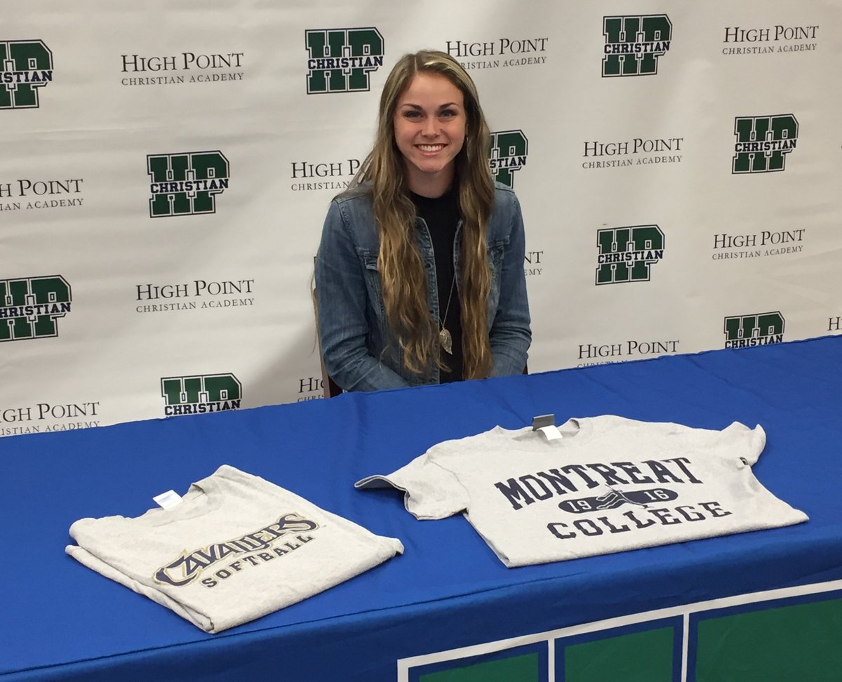 HPCA_Athletics's tweet photo. Congratulations @maddi_mae15 signing to play softball with @MontreatCavs #MadisonFaulkner #CougarStrong https://t.co/TxUMzRKvsE